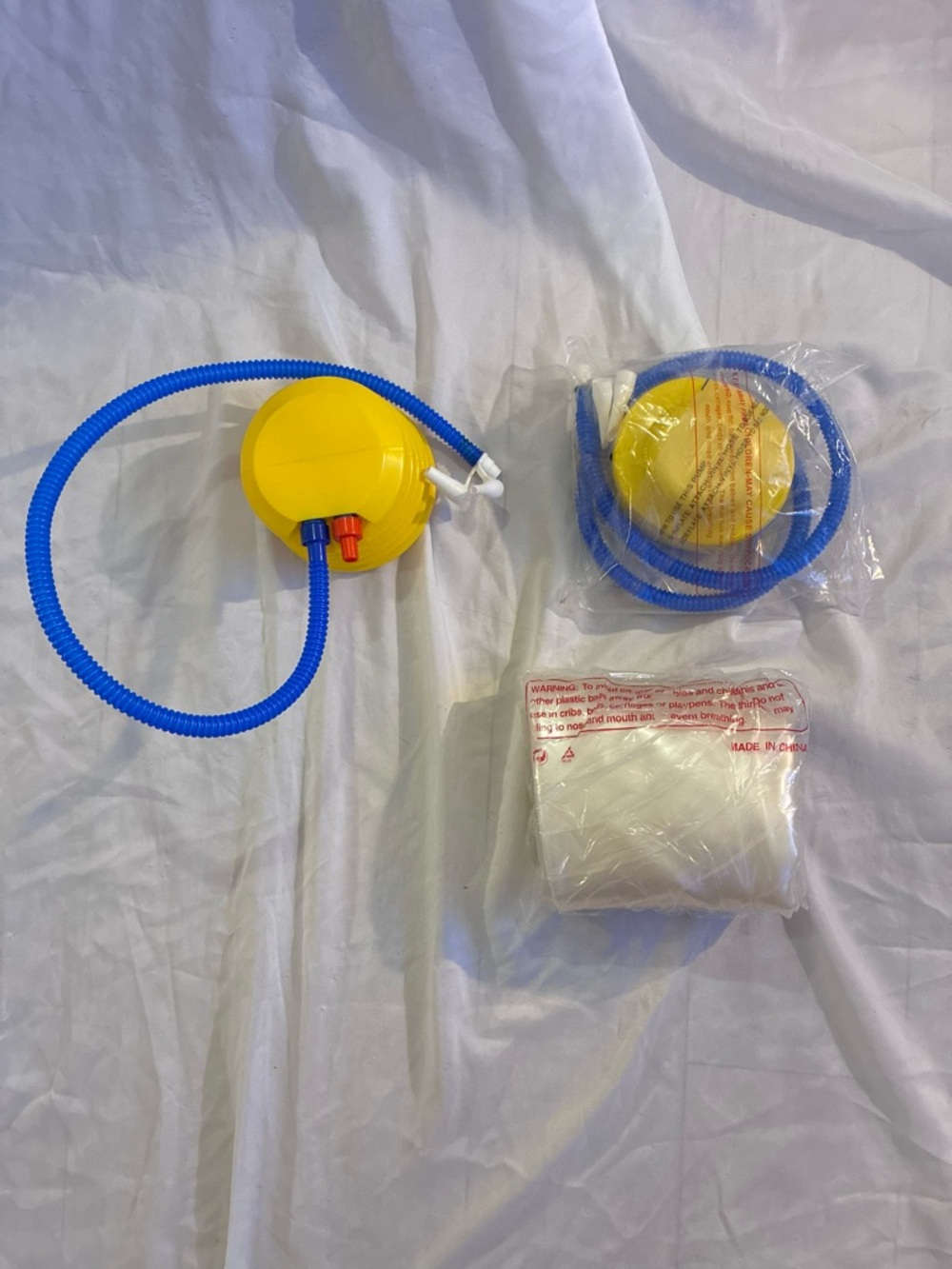 Exercise Yoga Ball 2 Bellows Pump Kit